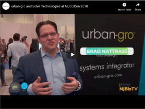 urban-gro and Soleil Technologies at MJBizCon 2018
