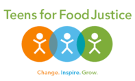 Teens for food justice logo
