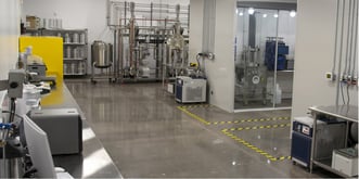 CBD Distillate Extraction Laboratory