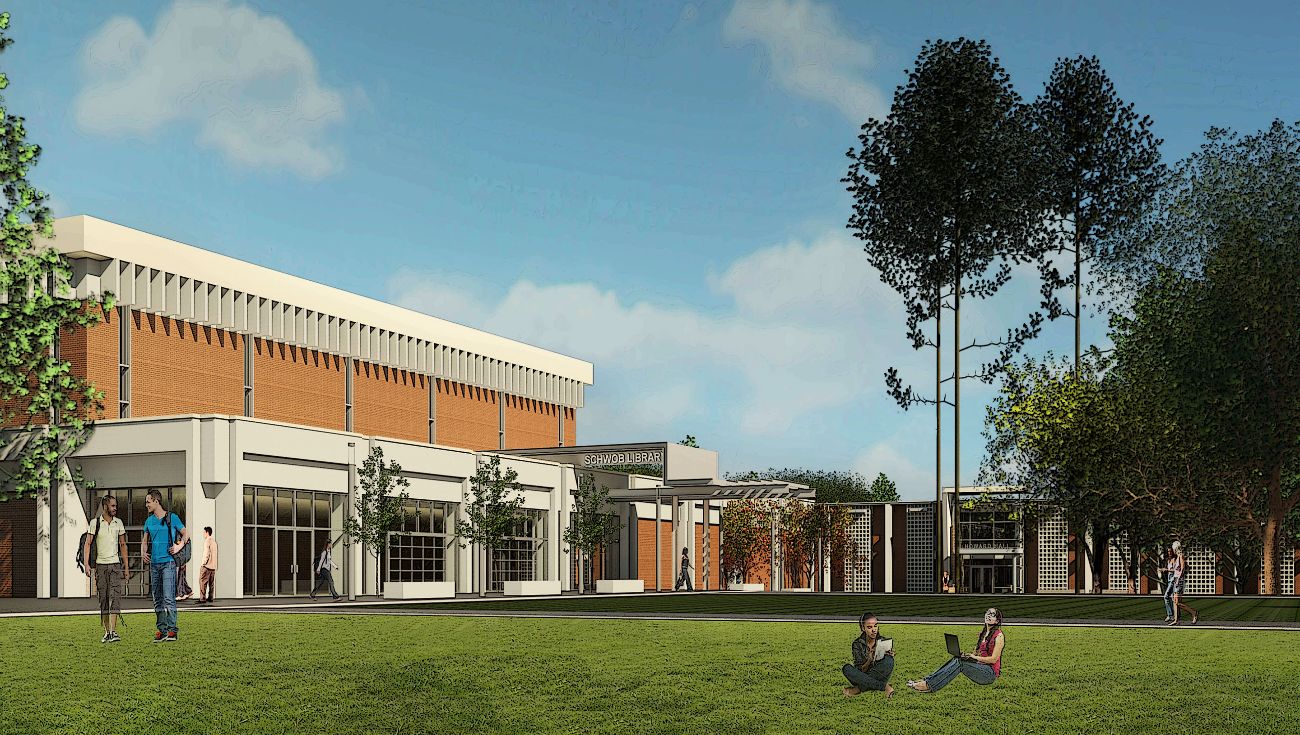 csu-schwob-exterior-rendering